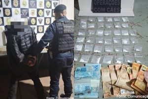 Homem que se passava por entregador é preso por tráfico de drogas em Maringá