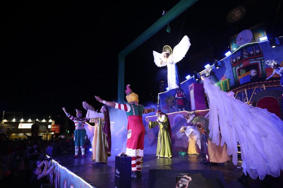Maringá Encantada 2025 volta ao centro com luzes, cultura e atrações para toda a família