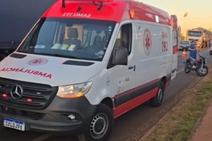 Motociclista fica gravemente ferido em acidente no Trevo do Catuaí, em Maringá