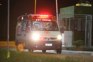 Motociclista sofre acidente enquanto voltava de enterro de motoboy