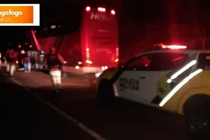Ônibus é alvo de assalto armado na PR-317, em Engenheiro Beltrão