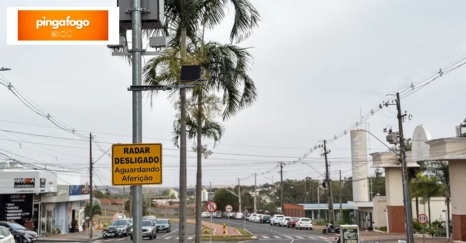 Prefeitura de Maringá realiza rodízio periódico de equipamentos de monitoramento de velocidade