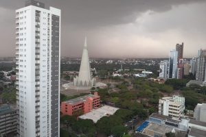 Previsão indica chuva rápida pela manhã e calor de até 28°C nesta terça-feira (9), em Maringá