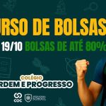 Inscrições para concurso de bolsas do Colégio Ordem e Progresso encerram amanhã