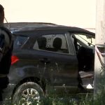 Jovem em carro roubado fica ferido em confronto com a ROTAM