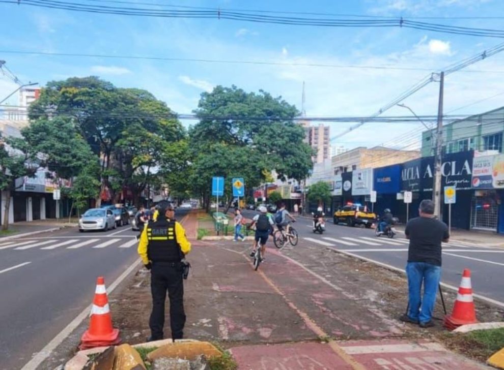 Maringá: Cruzamento entre Avenida Brasil e Rua Vereador Basílio Sautchuk é reaberto de forma permanente