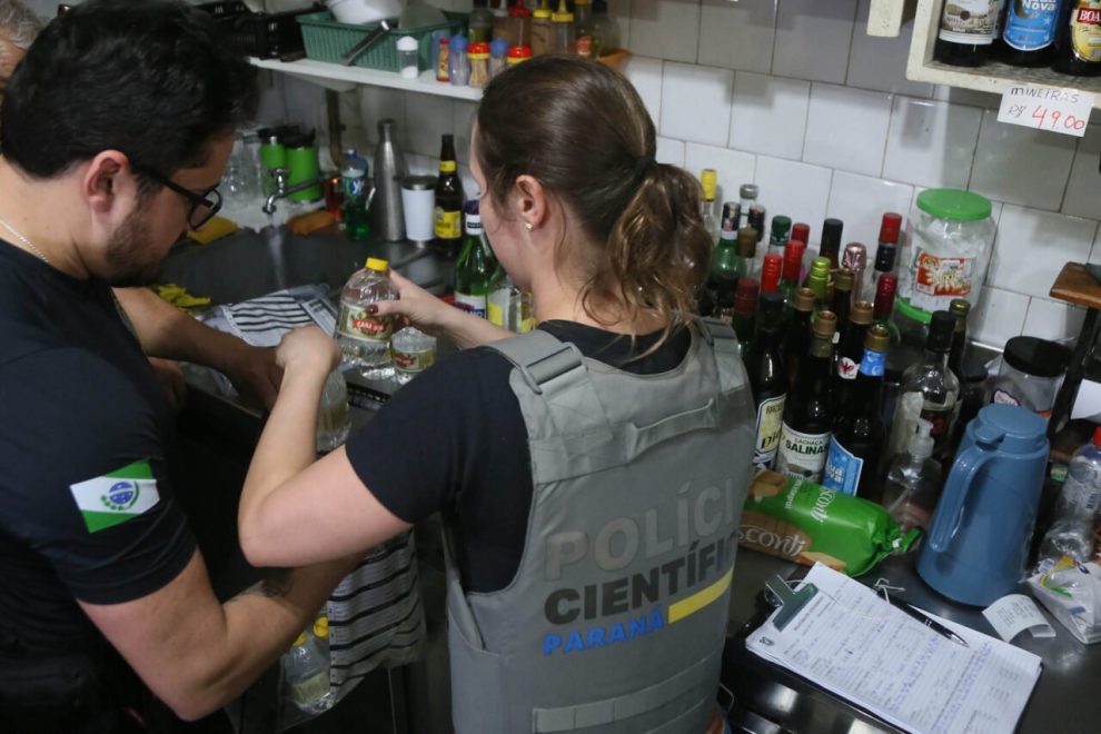 Maringá tem primeiro caso suspeito de intoxicação por metanol