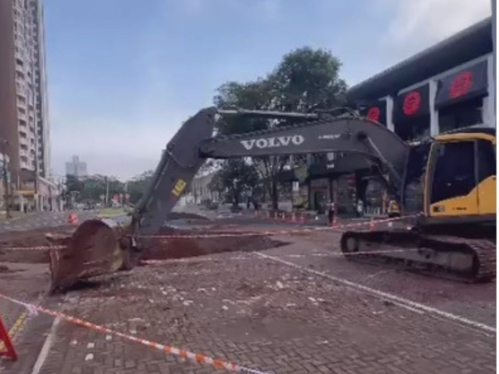 Prefeitura divulga previsão para finalizar obra na Avenida São Paulo
